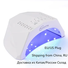 48 Вт Сушилка для ногтей Светодиодный УФ-лампа Сушилка для ногтей инфракрасный датчик для ногтей Гель-лак для ногтей отверждение маникюрный аппарат инструмент для маникюра