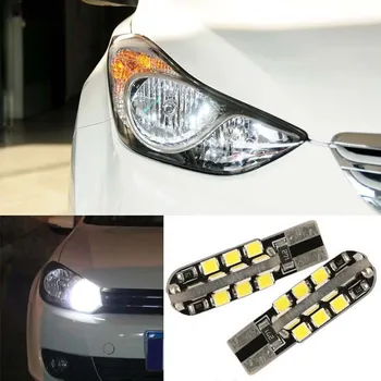 

Ownsun 2pcs New T10 Universal LED Width Lamps Car Wedge Warning 24 Light Bulbs For Hyundai Elantra/IX35/Santa Fe/Sontana 8th