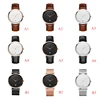 CL026  Black Rose Gold Build Brand Your Own Watch Custom Design OEM Logo Printed Watch Men Wrist Calendar Minimalist Watch 2