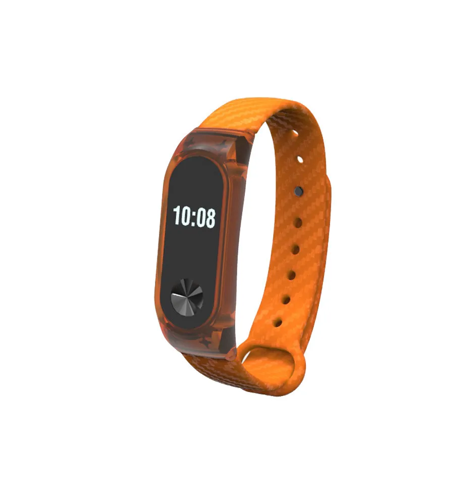 

Sport Strap For Xiaomi Mi Band 2 Wristband New Fashion Clear TPE Wristband Sport Style Strap Bracelet Drop Shipping