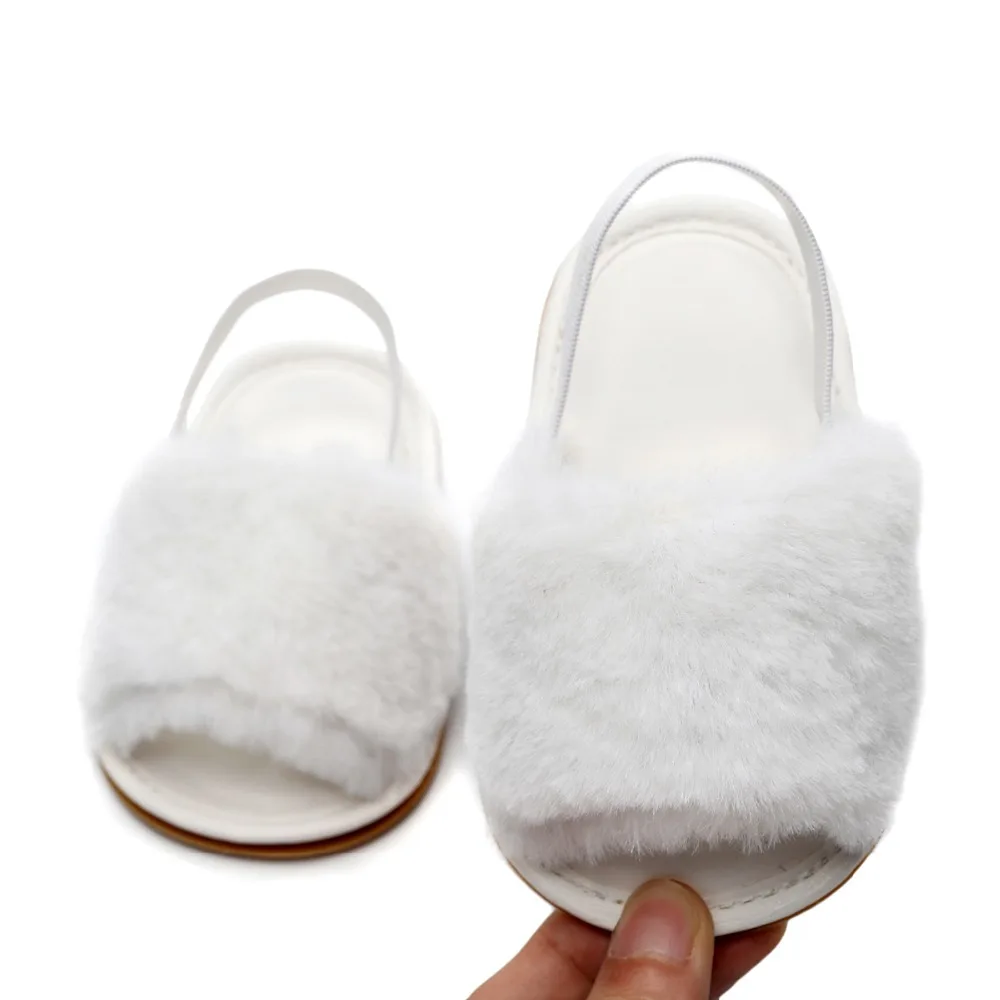 Г. Новые летние сандалии для малышей меховые тапочки обувь для новорожденных девочек обувь для первых прогулок детские мокасины Лидер продаж