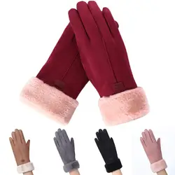 KANCOOLD 2018 модная зимняя одежда Перчатки женские короткие женские зимние уличные спортивные теплые Перчатки продажи товаров PJ1019