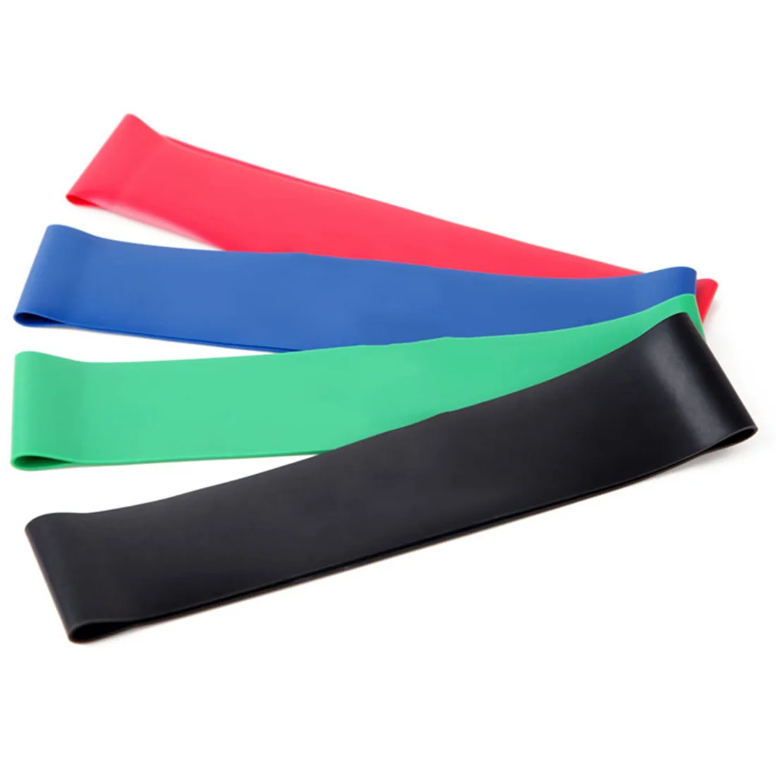 4PCS Resistance Loop Bands Rubber Exercise Band Yoga Strength Training