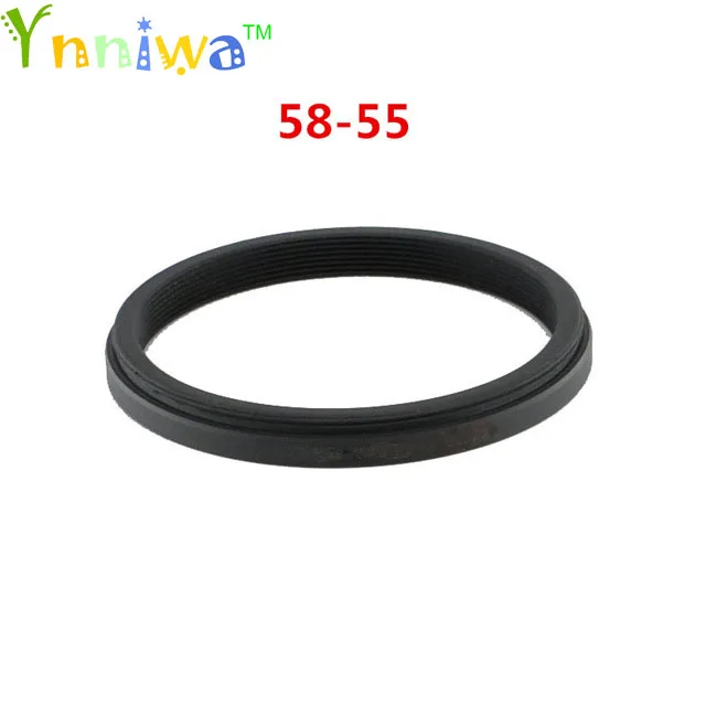 

58-55 mm Metal Step down Rings Lens Adapter Filter Set