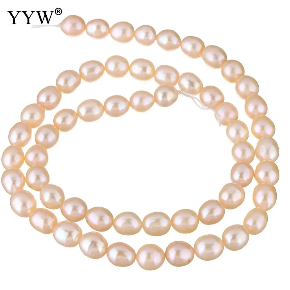

Natural Freshwater Pearl Loose Beads pink 6-7mm Approx 0.8mm Sold Per Approx 15.3 Inch Strand