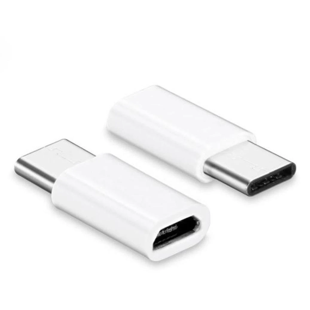 2 шт. USB-C type-C к Micro USB адаптер для зарядки данных для samsung Galaxy Note 9 телефонный адаптер J03T Прямая поставка