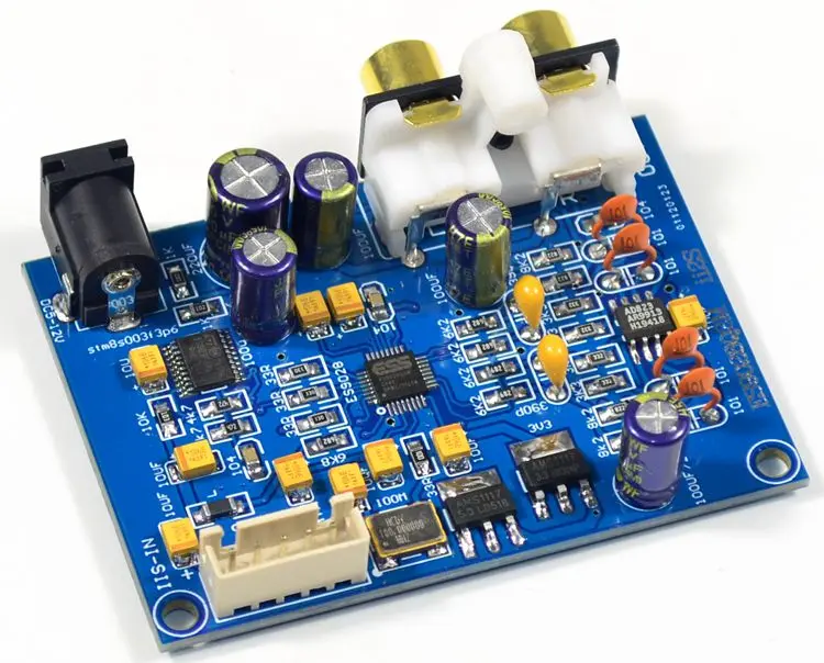 ES9028Q2M I2S Input DAC Decoder Board (Upgrade ES9018)