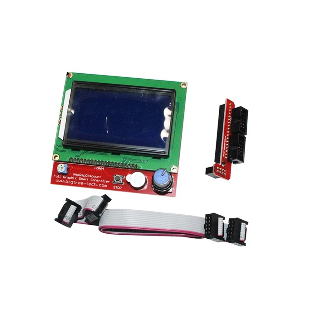 

2019 New Full Graphic Smart Controller LCD Display for RAMPS 1.4 RepRap 3D Printer Electronics