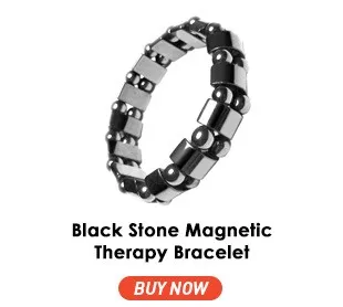 Black Stone Magnetic Therapy Bracelet