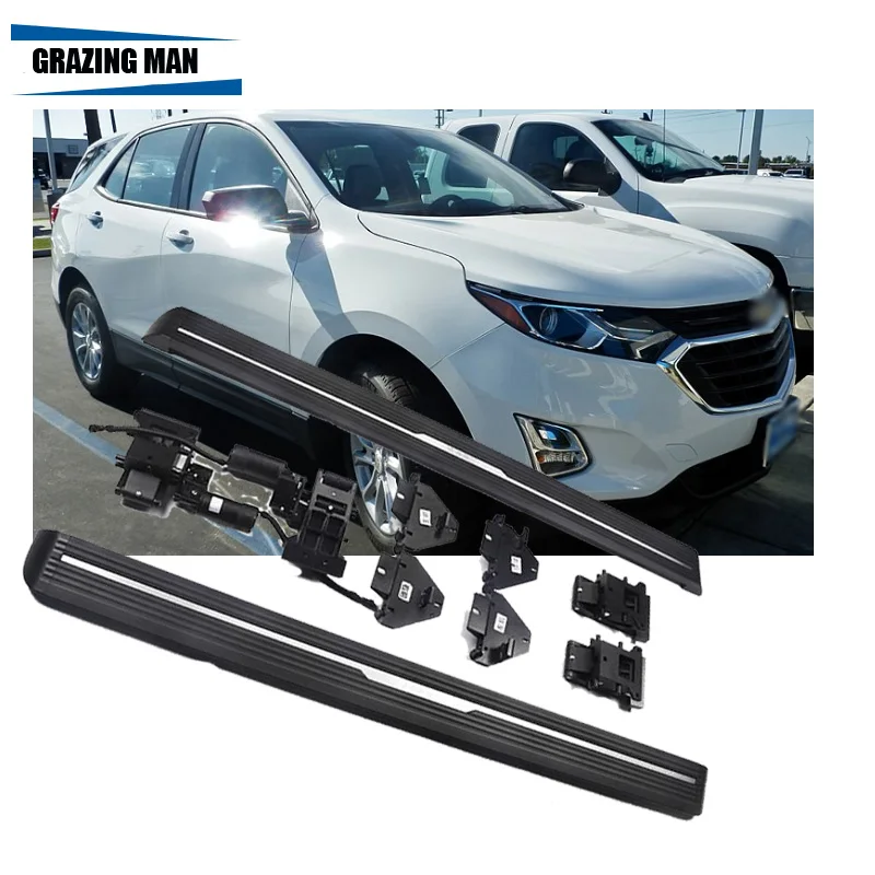 aluminium Automatic scaling Electric pedal side step running board for