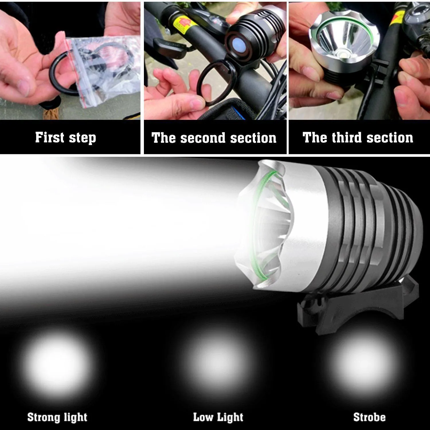 XM-L XML T6 LED Bicycle Bike light Head Light Head lamp British regulatory Rechargeable LED bicycle light new A30 XM-L XML T6 LED Bicycle Bike light Head Light Head lamp British regulatory Rechargeable LED bicycle light new A30