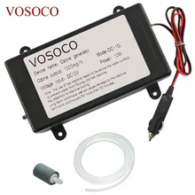 1000 мг/ч 12В автомобильный генератор озона, машина для фруктов, овощей, мяса, воды, воздушный стерилизатор, очиститель, лечение, установка на автомобиле, озон