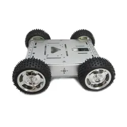 UniHobby 4 колеса платформа Максимальная нагрузка 20 кг Полный алюминиевый сплав робот шасси 4wd робот умный автомобиль