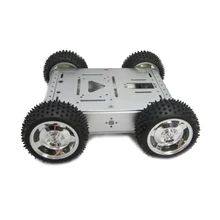 Free shipping Maximum Load 20KG Full aluminum alloy robot chassis 4wd robot smart car chassis цена Free shipping Maximum Load 20KG Full aluminum alloy robot chassis 4wd robot smart car chassis цены онлайн