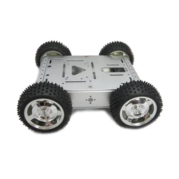 UniHobby 4 Wheel Drive Platform Maximum Load 20KG Full aluminum alloy robot chassis 4wd robot smart car
UniHobby 4 Wheel Drive Platform Maximum Load 20KG Full aluminum alloy robot chassis 4wd robot smart car