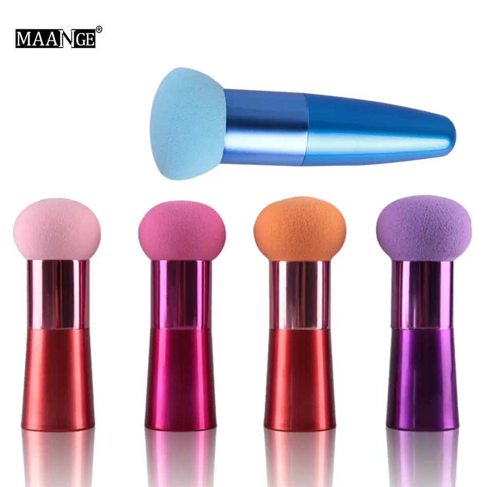 

New Makeup Sponge Foundation Cosmetic Puff Powder Smooth Beauty Make Up Sponge 1pcs Random Color puff