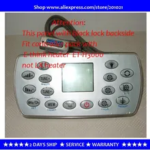 Спа-центр панель клавиатуры KL8-3H с Черным Замком подходит для спа с E-THINK нагревателем, JAZZI, YUEHUA, HUANGTONG Spa