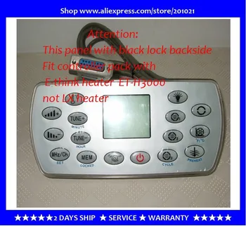 

Spa topside keypad panel KL8-3H with black lock suitable for Spa with E-THINK heater,JAZZI,YUEHUA,HUANGTONG SPA