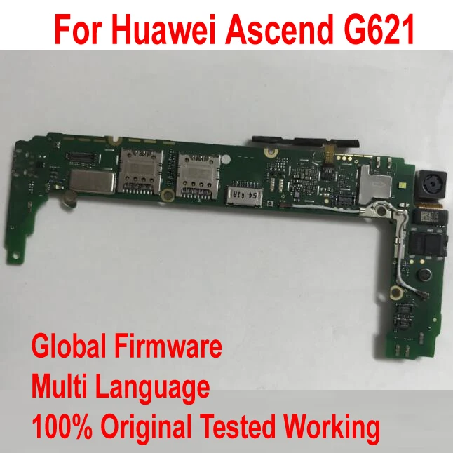Оригинальная материнская плата глобальной прошивки для Huawei Ascend G621 Чипсет гибкий