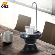 ORZ бутылка воды насосный USB Перезаряжаемый диспенсер для воды автоматический Электрический чистый ведро питьевой бутылки диспенсер посуда для напитков