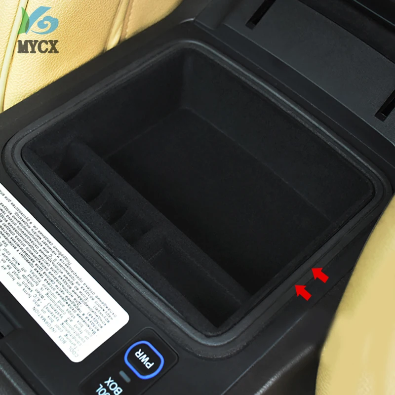 Автомобильный центральный подлокотник органайзер для консоли коробка хранения
