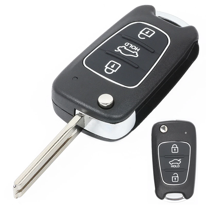 KEYECU 433 МГц ID46 чип P/N: 95431 07901/81996 1H200 OKA 185T Модернизированный раскладной складной 3