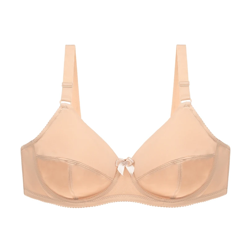 Buy Unlined Thin Big Cup Bra Top Underwired Full