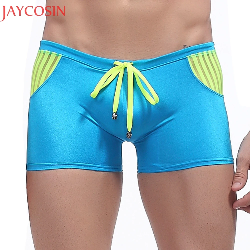 Summer Shorts Men Elastic Breathable Panties Underwear Trunk Male Boxer