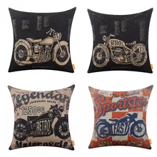 LINKWELL 45x45cm Rustic American Style Motorcycle font b Man b font font b Cave b font