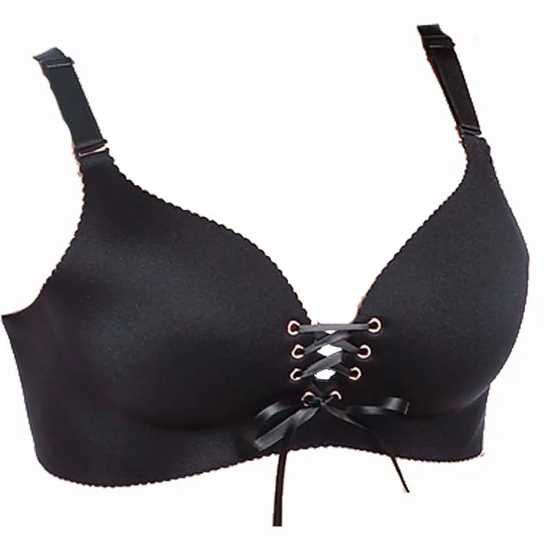 Brzfmrvl Sexy Adjustable Brassiere Seamless Bra For Women Super Push Up