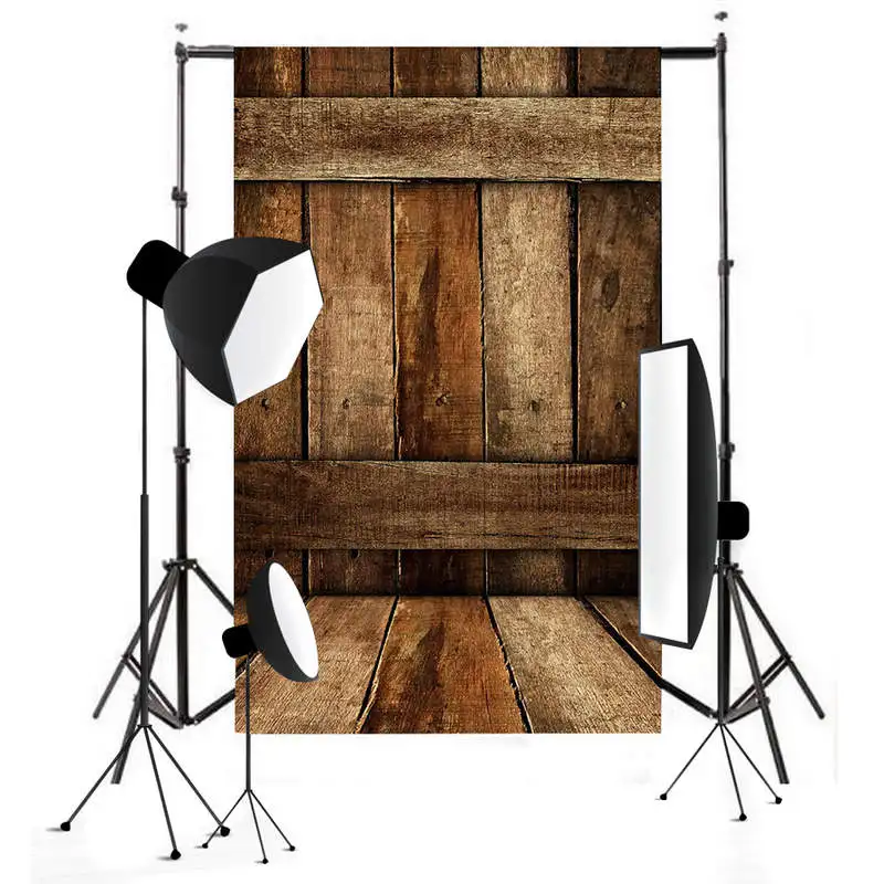 

Mayitr 5X7ft New Wooden Floor Photography Backdrops Computer Printed Vinyl Photo Backdrops Studio Props