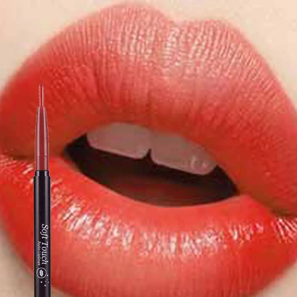 6 типов карандаш для губ 1 шт. профессиональный автоматический вихревой карандаш для губ водонепроницаемый прочный без отбеливания Ручка инструмент для макияжа симпатичный