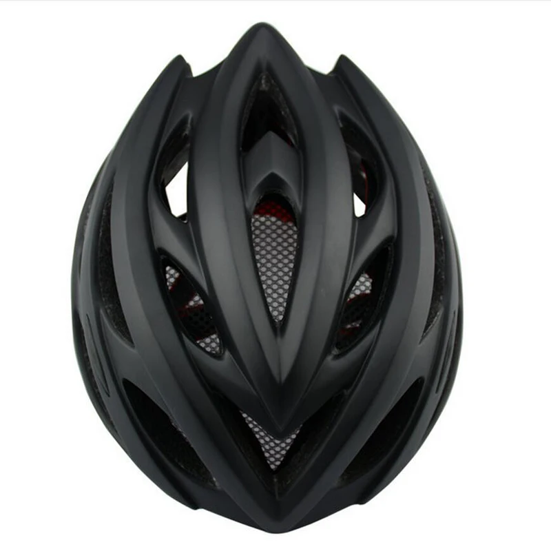 New Matte Black Bicycle Helmets Men Women Safety Helmet Back Light
