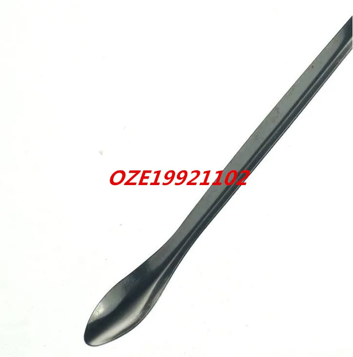 

1PCS 14cm Length Singal End Reagent Stainless Steel Lab Sampling Spoon