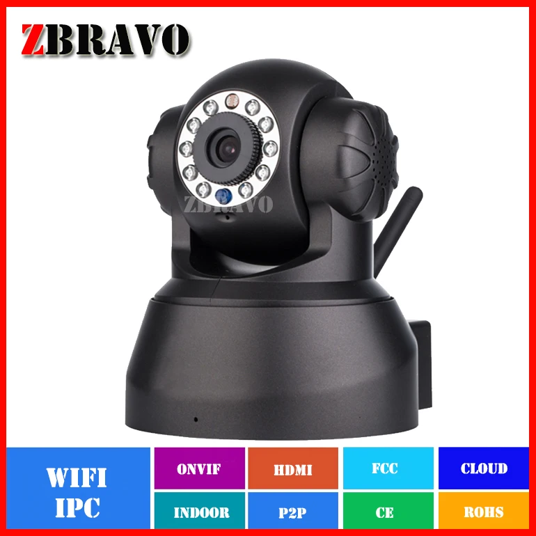 

IP Camera Wifi Wireless Mini CCTV P2P IP Camera Baby Monitor 1MP 720P Security P/T Micro TF Card Camera Free IOS & Android APP