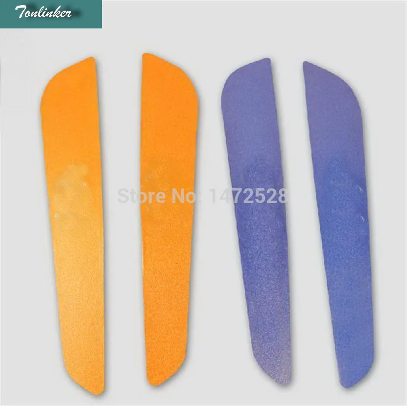 

Tonlinker 2 PCS DIY Car styling Stainless steel Position in the control eyes Cover Stickers for Chevrolet TRAX 2014 accessories