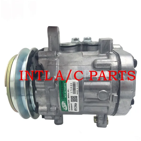 

SD7B10 auto car air conditioning ac compressor For MINI EXCAVATOR For YANMAR sanden 7189 KHR3536 4615804 22L-979-2211 029671293