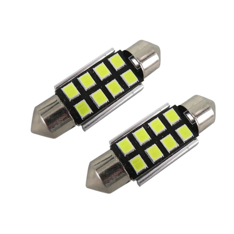 2 шт. белый 36 мм C5W CANbus светодиодный без ошибок 2835SMD для Audi BMW Mercedes Porsche VW светильник