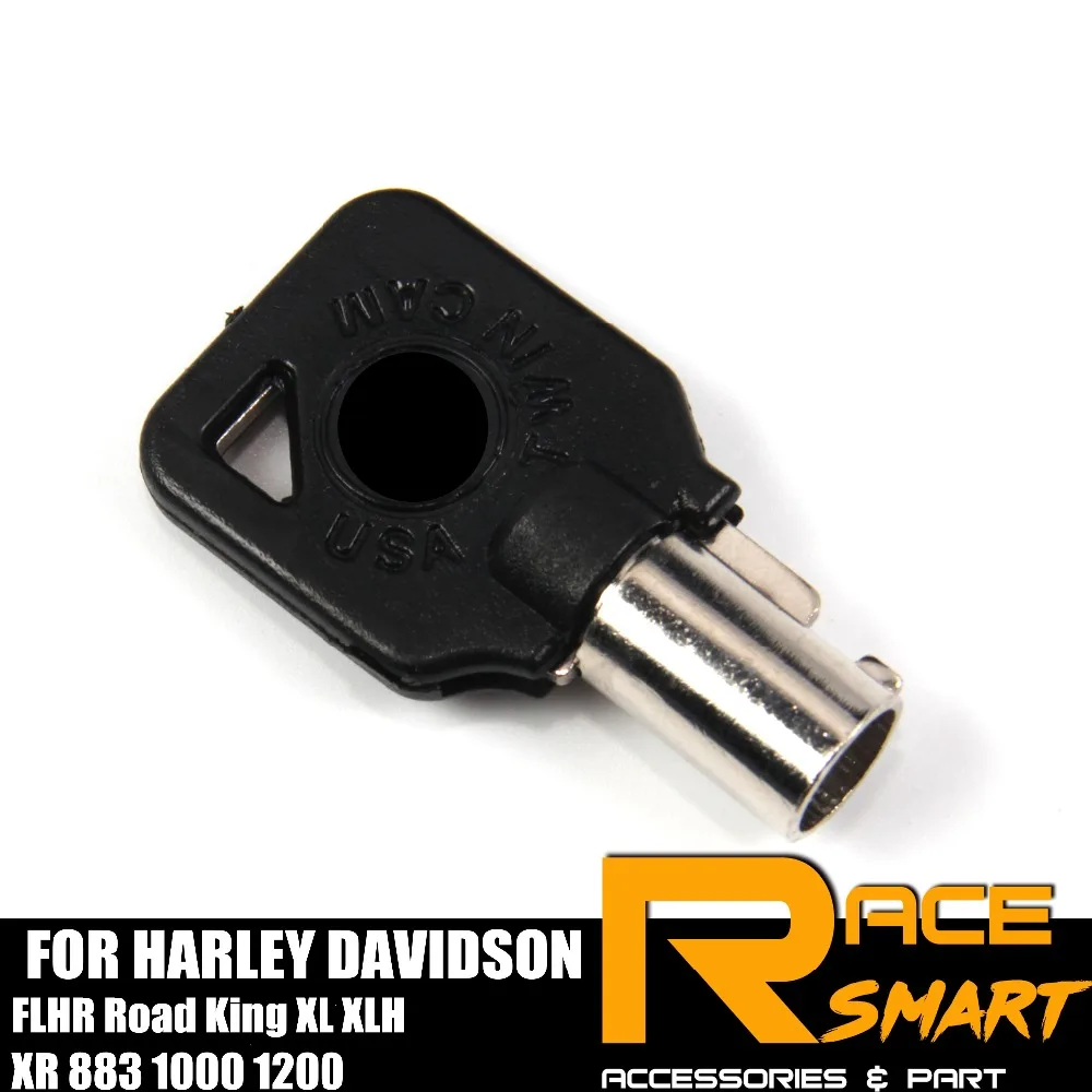 

Motorcycle Uncut Blank Key For HARLEY DAVIDSON FLHR Road King XL XLH XR 883 1000 1200 Blade Keys Rings