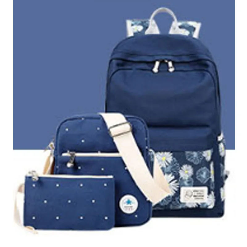 2016 women and men s Travel bag trolley Bag National wind Fashion Vintage Casual Canvas Backpack
