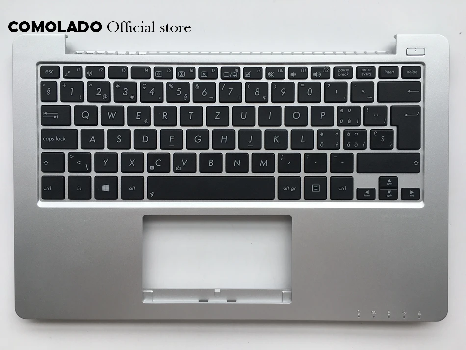 SW Swiss keyboard For ASUS X201 X202 X201E x202E Replace laptop keyboard black With C shell keyboard SW Layout