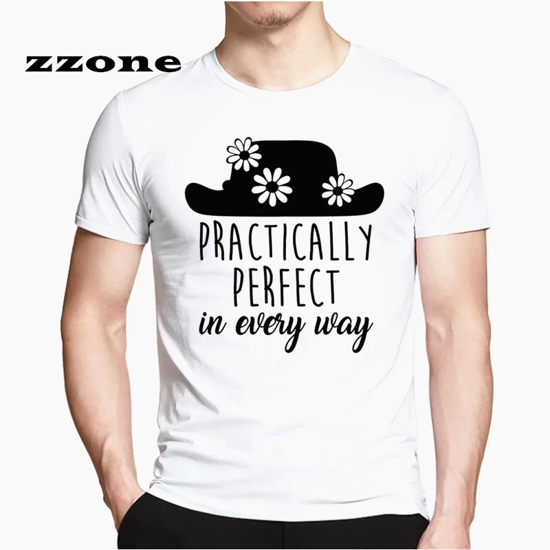 

Mary Poppins Practically Perfect In Ever - Every Way Popular Tagless Tee T-Shirt HCP4547