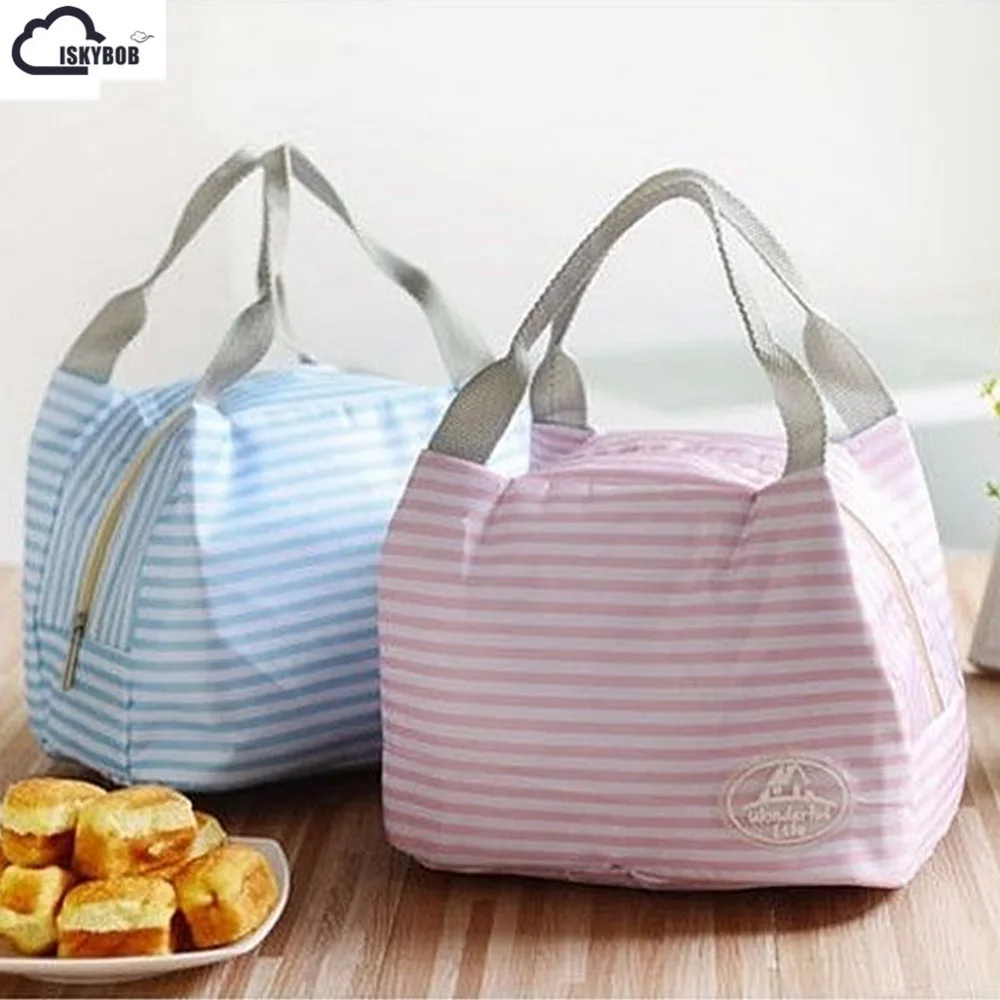 

Women Kids Men Cooler Lunch Box Bag Insulated Canvas Lunch Bag for women Thermal Food Picnic Lunch Bags *35