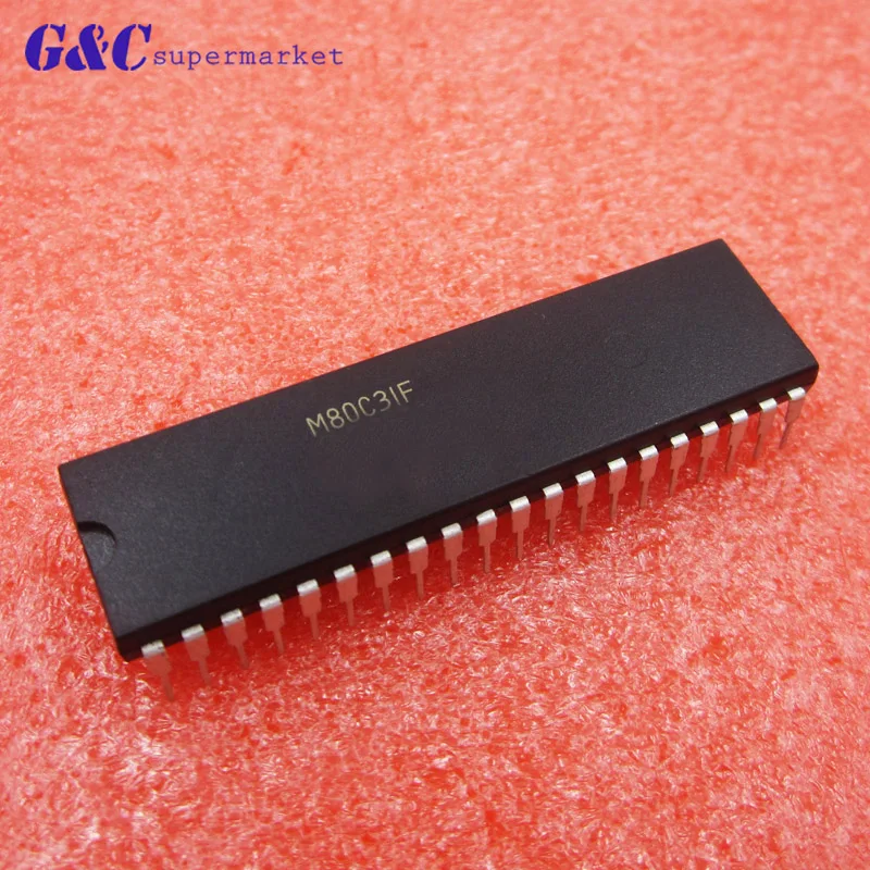 1/5PCS M80C31F 80C31F M80C31 40PINS CMOS 8-Bit Microcontroller IC