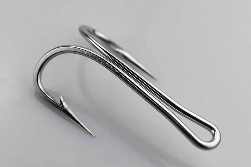 Hot sale Double Hook High Carbon Steel Fishing Hooks Open Shank Double
