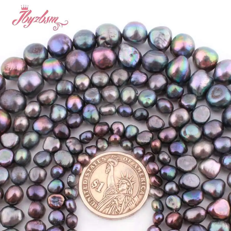 Бусины из пресноводного жемчуга 3 4 5 9 мм нитка 7 8 дюйма|bead strands|stone beadsbeads free shipping |