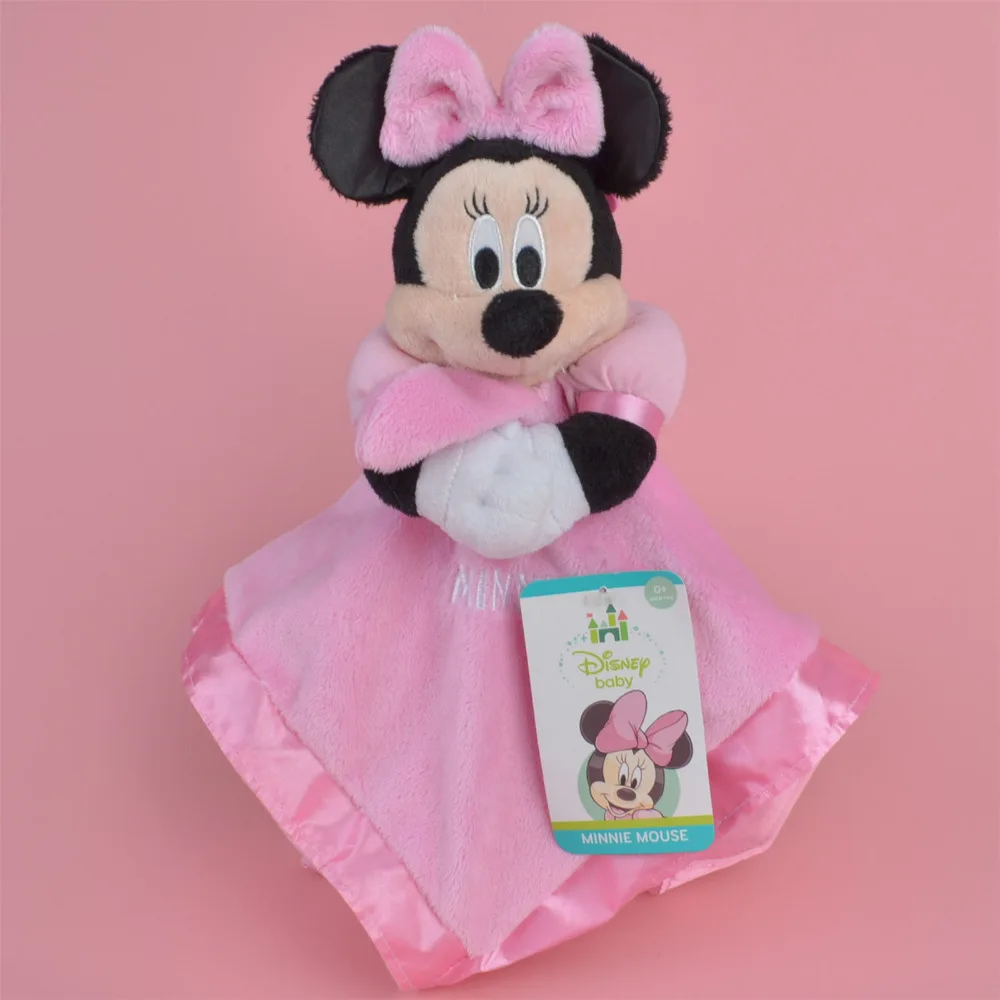 

32*32cm Minnie Plush Blankie for Baby Toy, Kids Baby Reassure Towel Free Shipping
