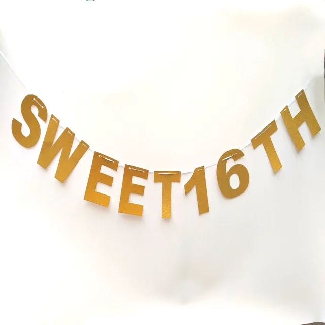 paper letters for banner