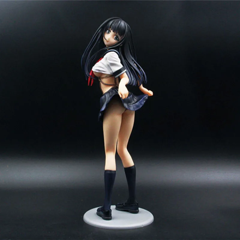 26cm-Japanese-girl-DAIKI-sexy-anime-figure-Tied-girl-Sailor-clothes-PVC-figure-collection-model-adult