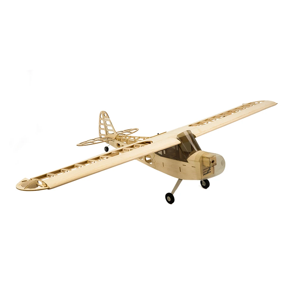 S0801 RC самолет танцевальные крылья хобби Balsa Wood 1 2 м Piper Cub набор с пультом